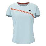 Babolat T-Shirt Babolat Play T-Shirt Damen-hellblau