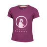 Baseline Logo T-Shirt Mädchen-Berry,Pink
