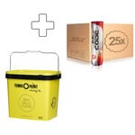 Balls Unlimited 25x Code Red 4er plus Tennis-Point Balleimer