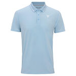 Tecnifibre Polo Tecnifibre TEAM TECH POLO WHITE Polo Herren-hellblau