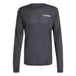adidas Bekleidung adidas Terrex XPR Laufshirt Herren-Dunkelgrau