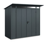 Hörmann Set Berry Gerätehaus Modern-P,Typ1,RAL7016, 2 flg, inkl. Zubehör