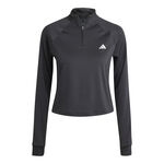 adidas Bekleidung adidas Essentials 1/4 Zip Longsleeve Damen-Schwarz