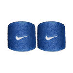 Nike Bekleidung Nike Swoosh Classic Schwei&szlig;band Unisex - blau, wei&szlig;