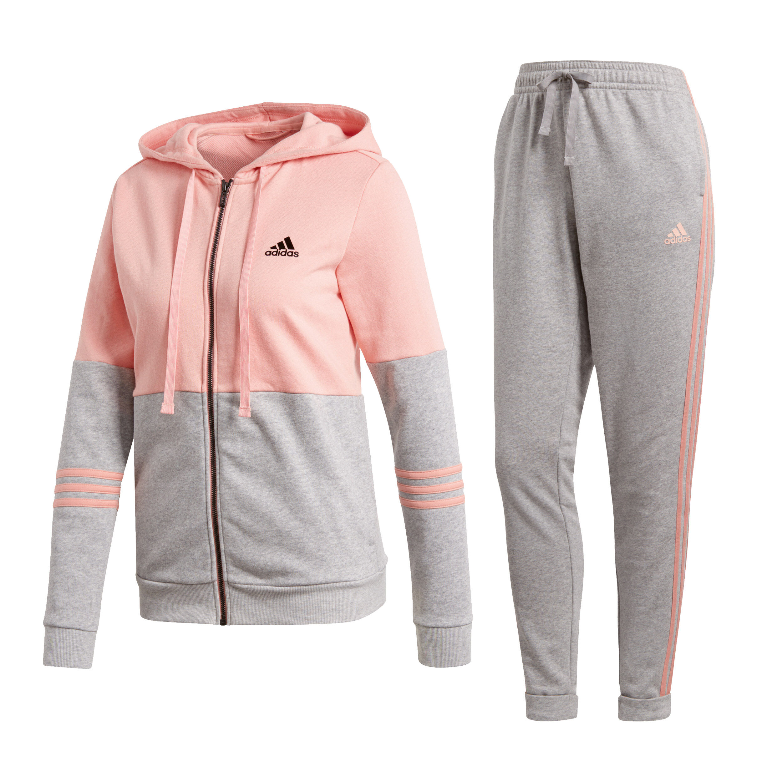 adidas Co Energize Trainingsanzug Damen - Rosa, Hellgrau ... adidas Co Energize Trainingsanzug Damen - Rosa, Hellgrau ...