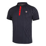 Fila Bekleidung Fila Stripes Polo Herren-Dunkelblau,Rot