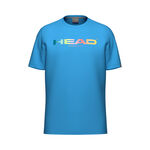 HEAD Bekleidung HEAD Vision Rainbow T-Shirt Kinder - blau