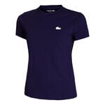 Lacoste Bekleidung Lacoste Core T-Shirt Damen - blau, 