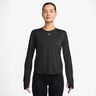 One Classic Dri-FIT Longsleeve Damen-Schwarz