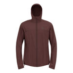 Odlo Bekleidung Odlo X-Alp Waterproof Laufjacke Herren-Braun