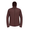 X-Alp Waterproof Laufjacke Herren-Braun