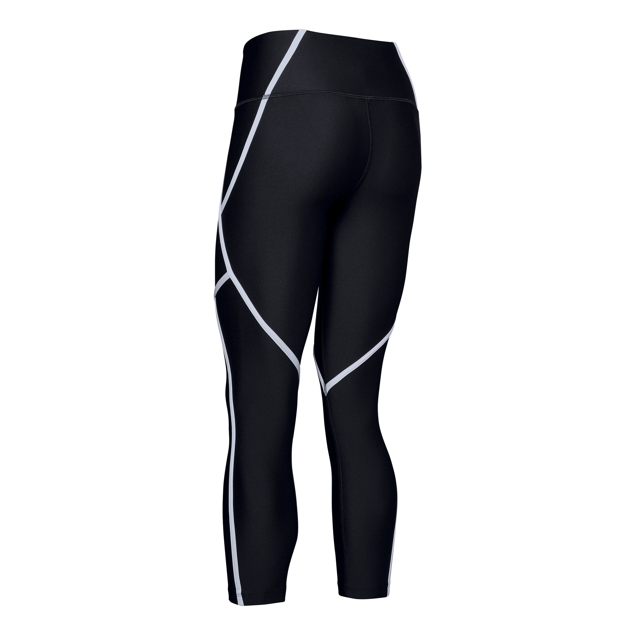 Under Armour Heatgear Ankle Crop Edgelit Tight Damen Schwarz WeiB online kaufen Tennis Point AT