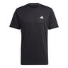 Essentials Training T-Shirt Herren-Schwarz