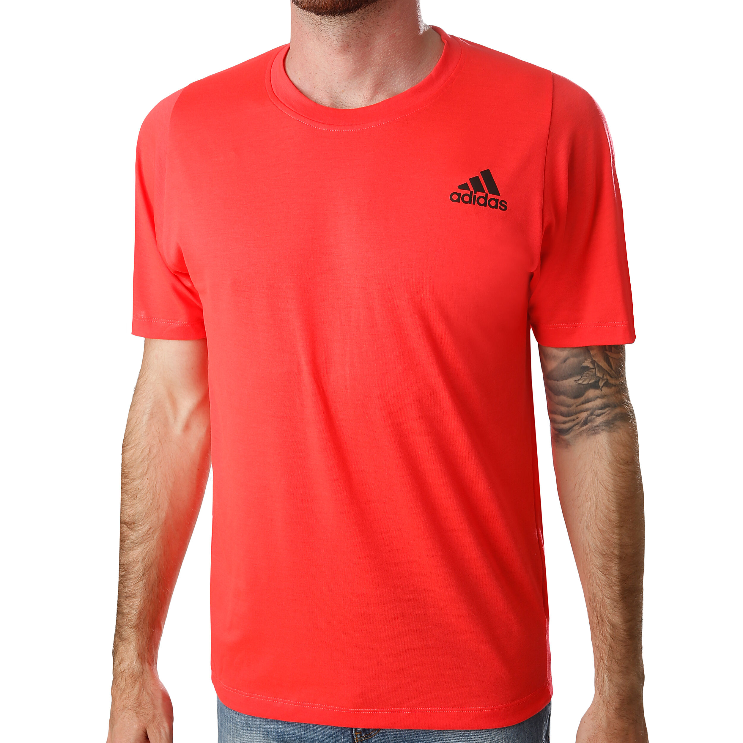adidas Freelift Sport Prime Lite T Shirt Herren Koralle ADIDAS Herren Fitness Shirt FreeLift Prime orange | L
