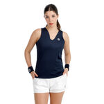 BIDI BADU Tennisbekleidung BIDI BADU Crew 2.0 V-Neck Tank-Top Damen-dunkelblau