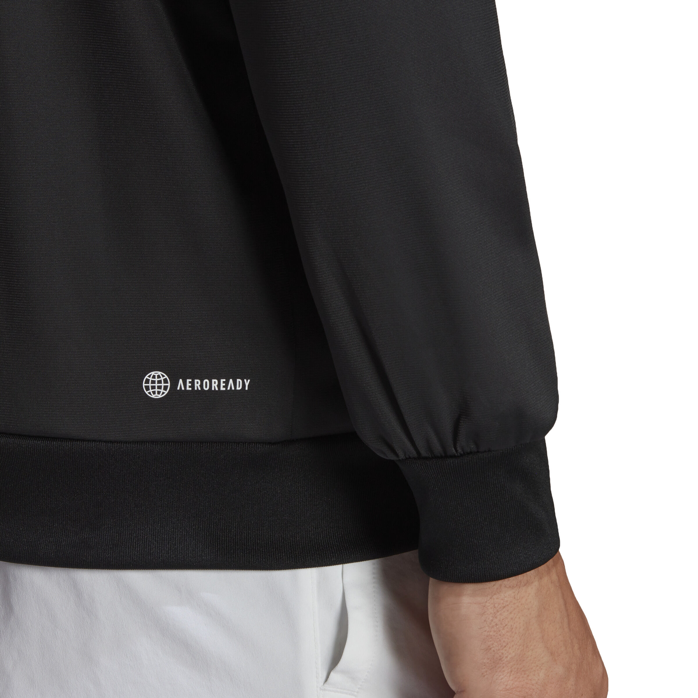 adidas 3 Stripes Knit Trainingsjacke Herren Schwarz WeiB online kaufen Tennis Point AT