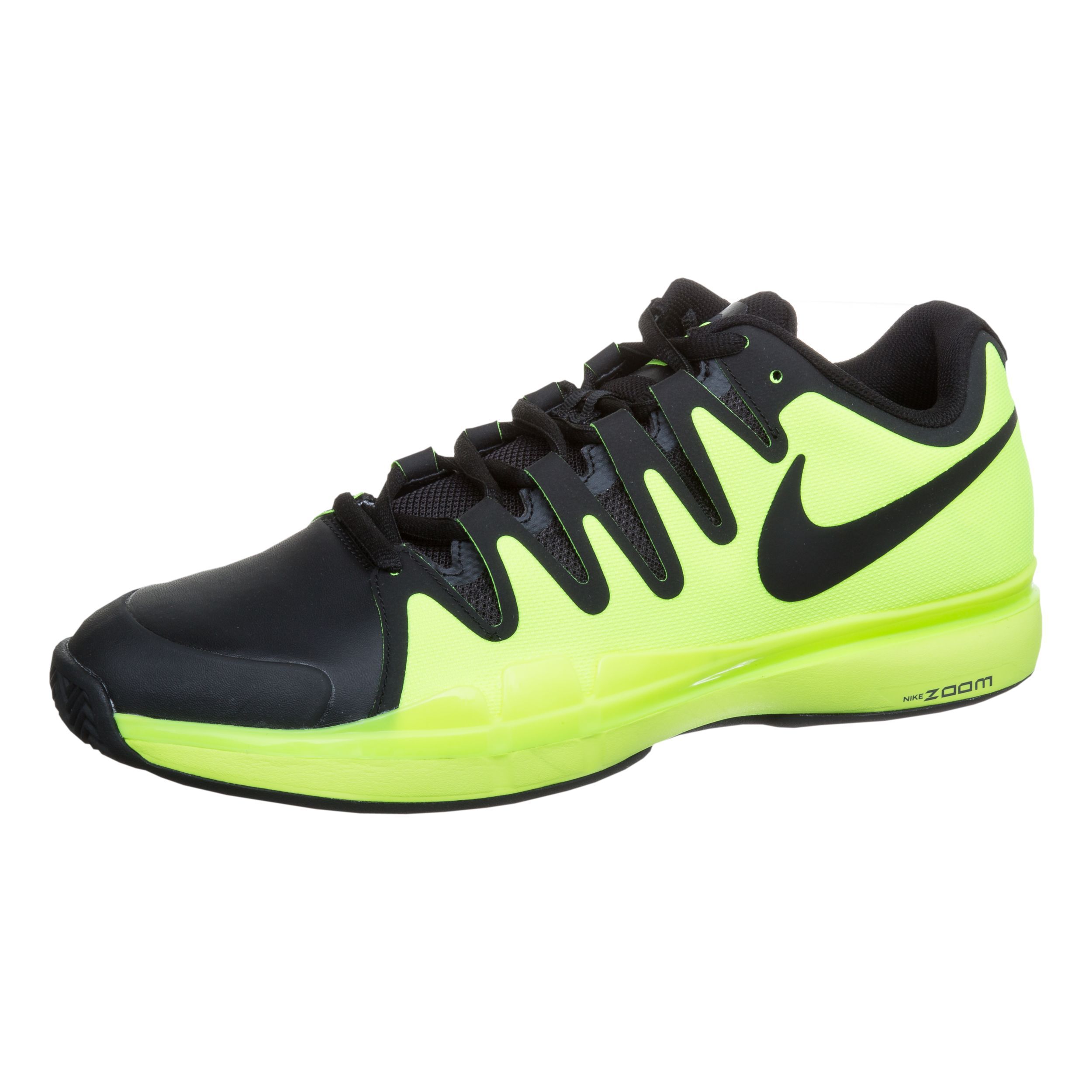 Nike Roger Federer Zoom Vapor 9.5 Tour Clay Sandplatzschuh Herren Neongelb Schwarz online kaufen Tennis Point AT