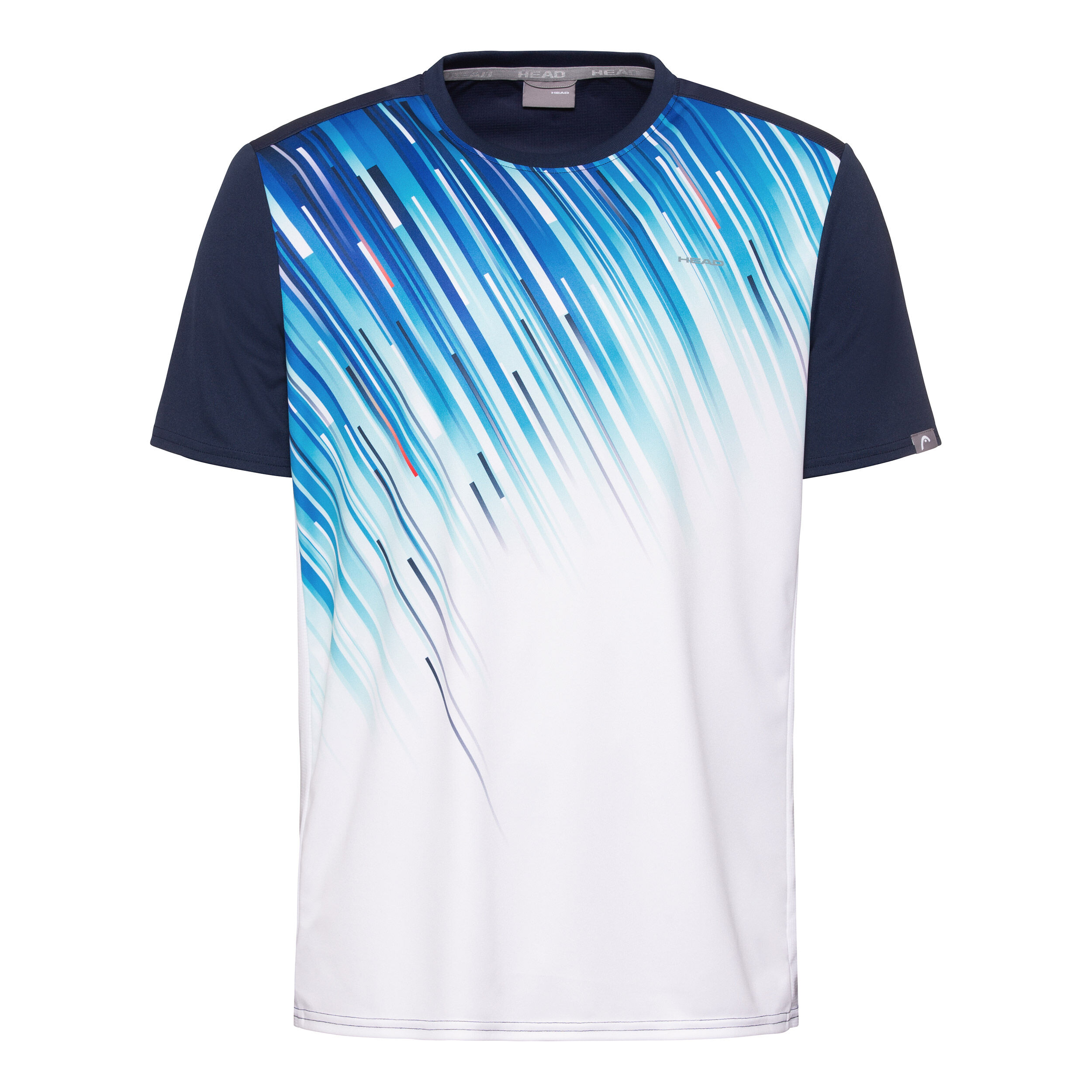 Head Herren T-Shirt Slider Tennisshirt Sportshirt Blau  811240 
