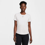 Nike Bekleidung Nike One Classic Dri-Fit T-Shirt Damen-Weiß