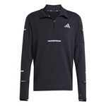 adidas Bekleidung adidas adi365 Warm Half-Zip Laufshirt Herren-schwarz