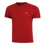 Fila Bekleidung Fila Tristan T-Shirt Herren-Dunkelrot