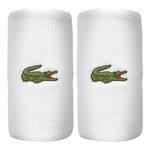 Lacoste Bekleidung Lacoste Schweißband 2er Pack -weiß,grün
