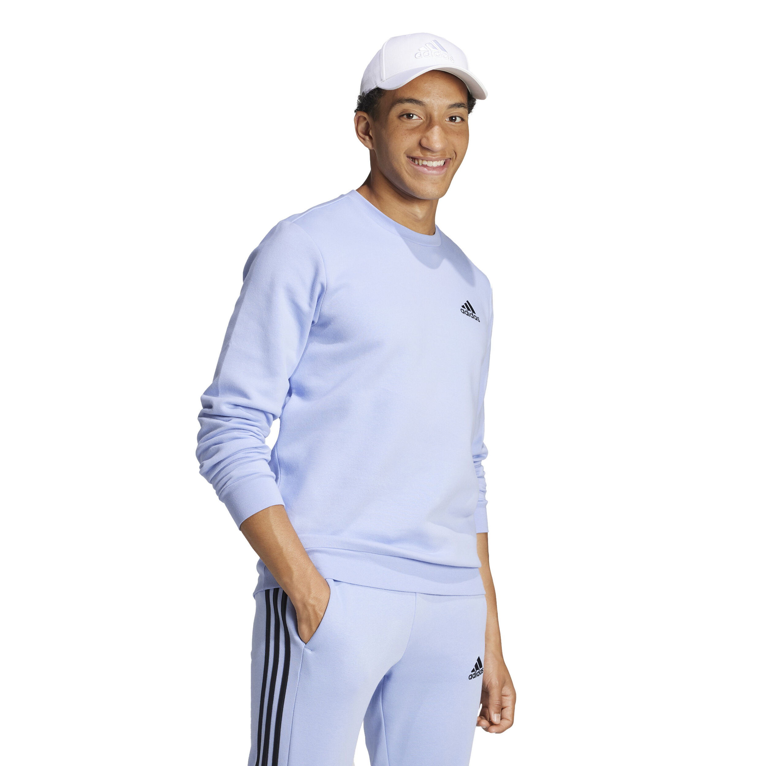 Adidas sweatshirt herren blau online