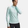 Launch Pro Half Zip  Laufshirt Damen-mint, silber