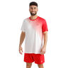 Crew 2.0 T-Shirt Herren-rot, wei&szlig;