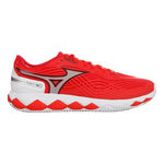 Mizuno Tennisschuhe Mizuno Wave Enforce Tour 2 Sandplatzschuh Herren - rot, wei&szlig;