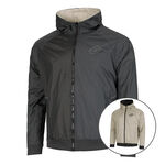 Bullpadel Bullpadel Zuavo Trainingsjacke Herren - anthrazit, beige