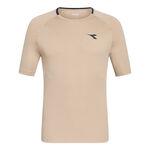 Diadora Bekleidung Diadora T-Shirt Herren-Beige