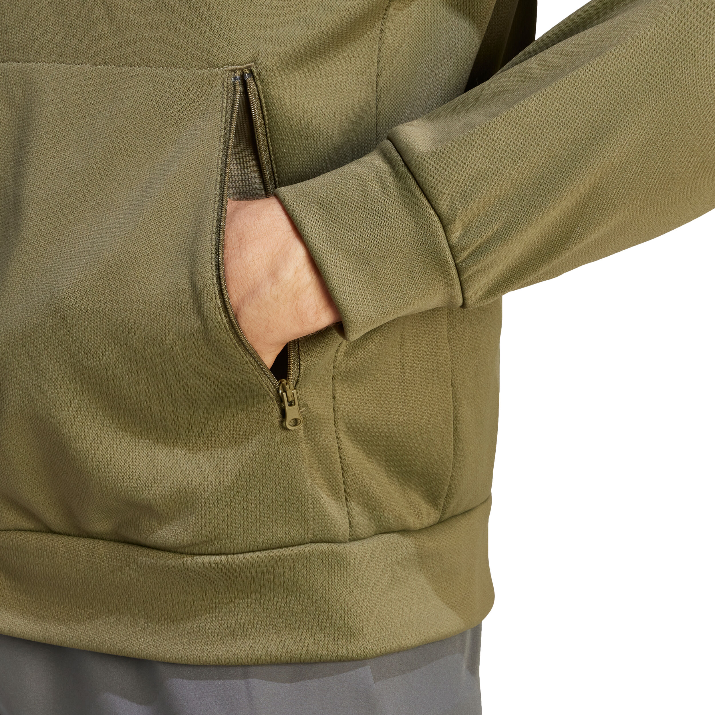 Adidas trainingsjacke oliv online