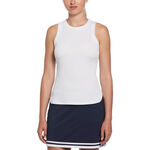 Original Penguin Bekleidung Original Penguin Rib Tank-Top Damen-Wei&szlig;