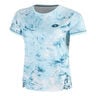 Tech IV D2 T-Shirt Damen-Hellblau