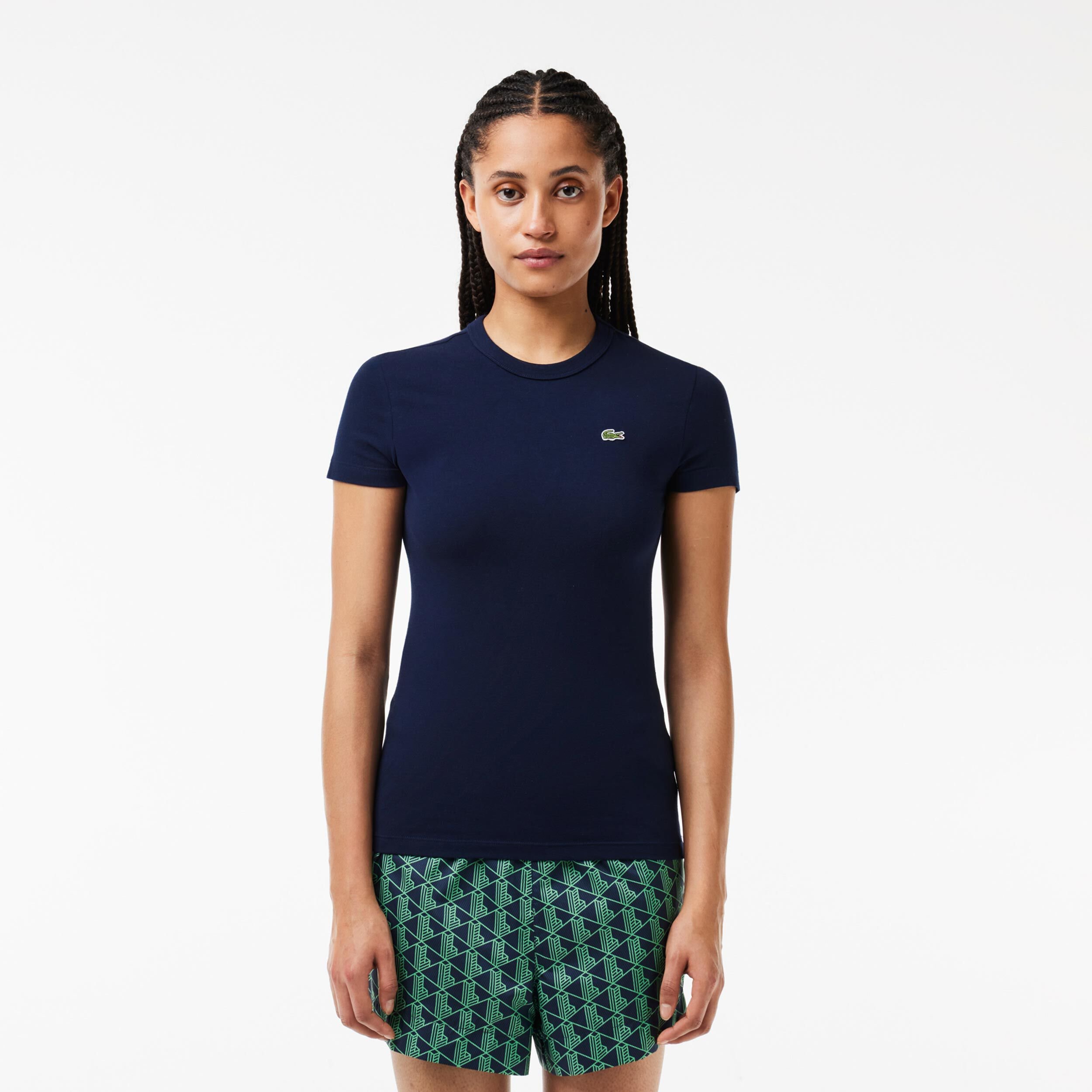 Lacoste T Shirt Damen Dunkelblau online kaufen Tennis Point AT