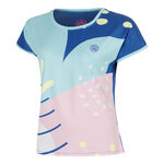 BIDI BADU T-Shirt BIDI BADU Hey Laguna T-Shirt Damen-blau, mehrfarbig