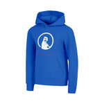 Quiet Please Bekleidung Quiet Please Baseline Hoody Jungen - blau, wei&szlig;