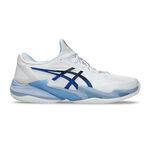 ASICS Tennisschuhe ASICS Court FF 3 Novak Sandplatzschuh Herren-Weiß,Türkis
