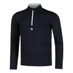 Wilson Bekleidung Wilson Elevate Performance Longsleeve Herren-Dunkelblau