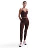 Dri-FIT One High Rise 7/8 Tight Damen-dunkelrot