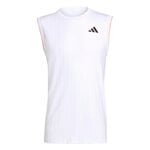 adidas Tank-Top adidas Pro Tank-Top Herren-wei&szlig;