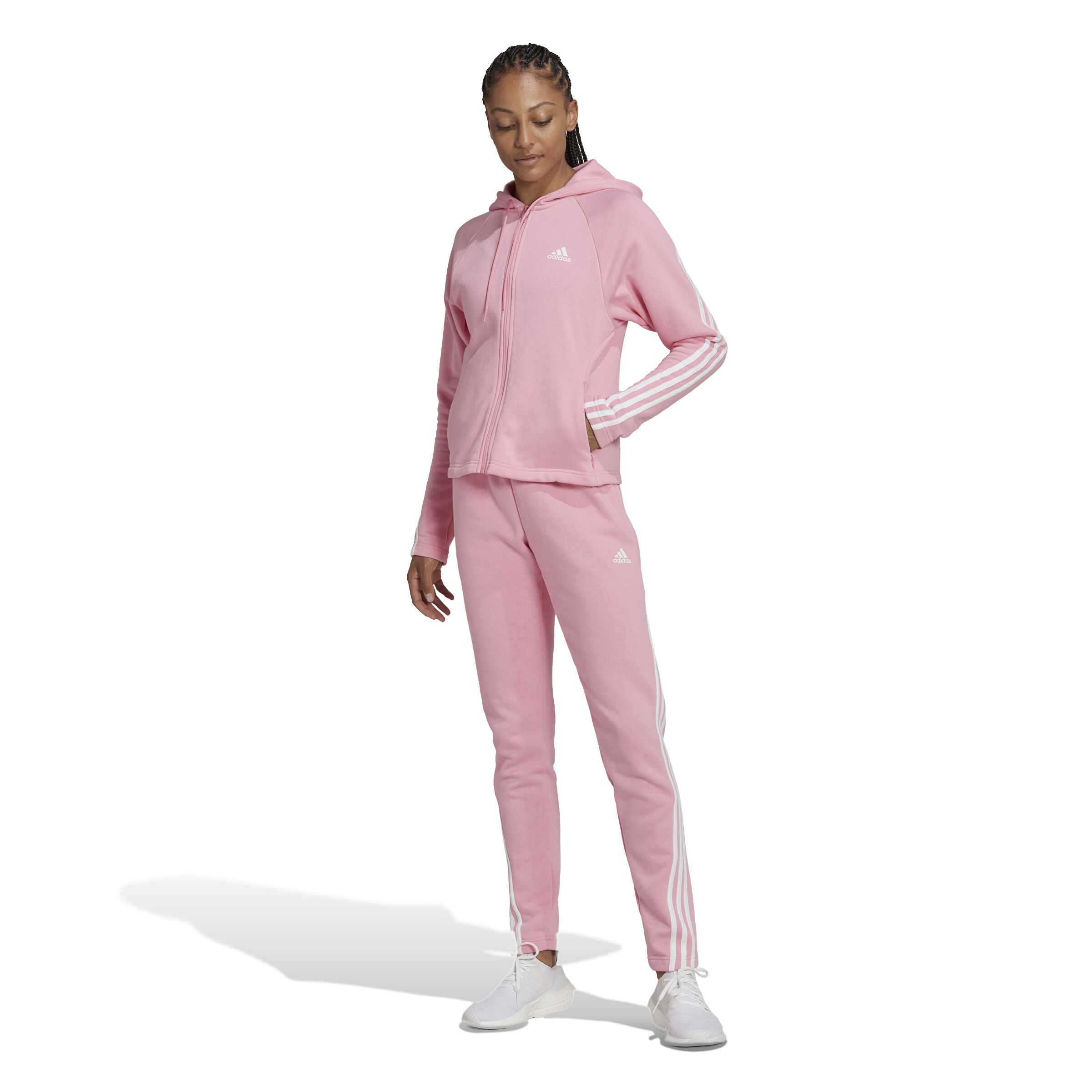 Adidas trainingsanzug damen langgrösse hot sale