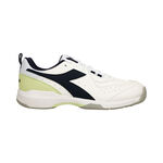 Diadora Tennisschuhe Diadora S. Challenge 5 SL Teppichschuh Kinder-Weiß,Blau