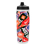 Nike Zubeh&ouml;r Nike Nike Refuel Bottle 24oz/709 Ml Graphic Trinkflasche-Transparent,Schwarz