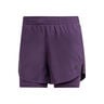 MIN 2in1 Shorts Damen-lila