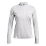 Tech Half-Zip Twist Longsleeve Damen-Grau