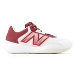 New Balance Tennisschuhe New Balance 696 Allcourtschuh Damen-Weiß,Rot