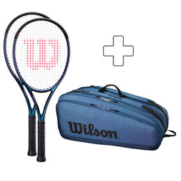 2x Ultra 100 V4.0 plus Schlägertasche
