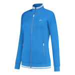 Dunlop Bekleidung Dunlop Club Knitted Trainingsjacke Damen-Blau
